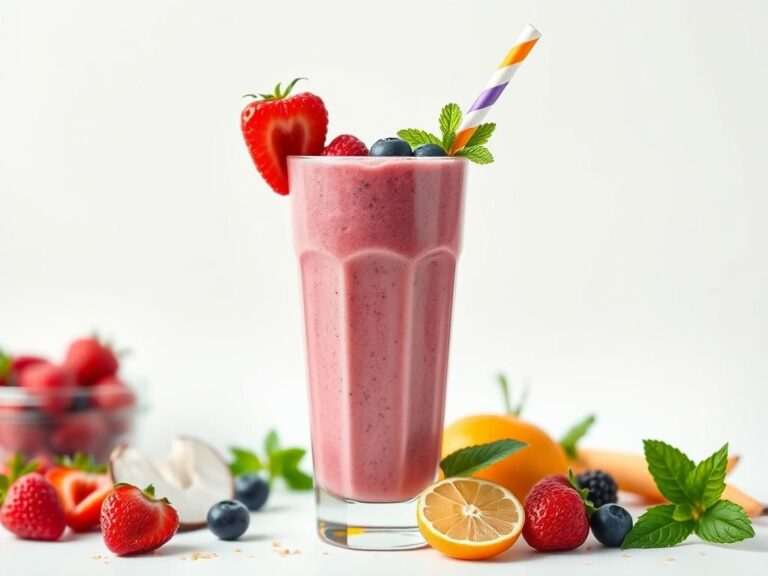 berry antioxidant smoothie
