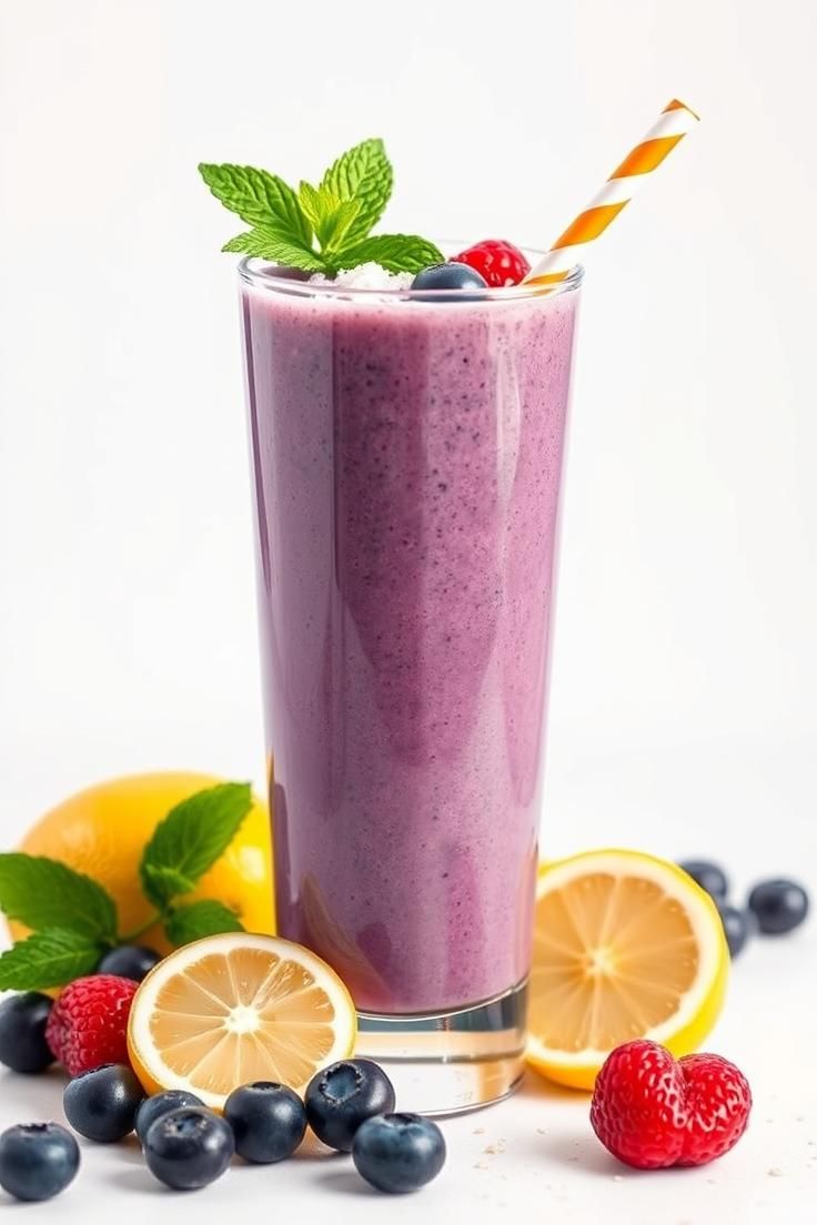 blueberry lemon smoothie