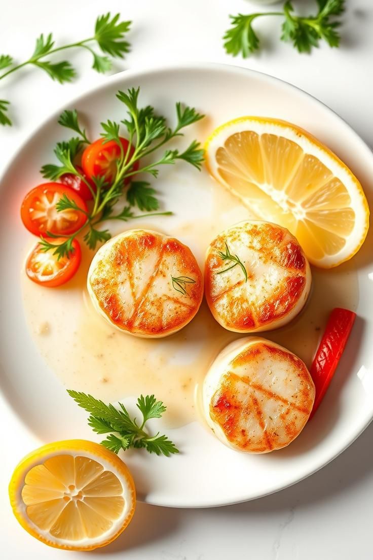 garlic butter scallops