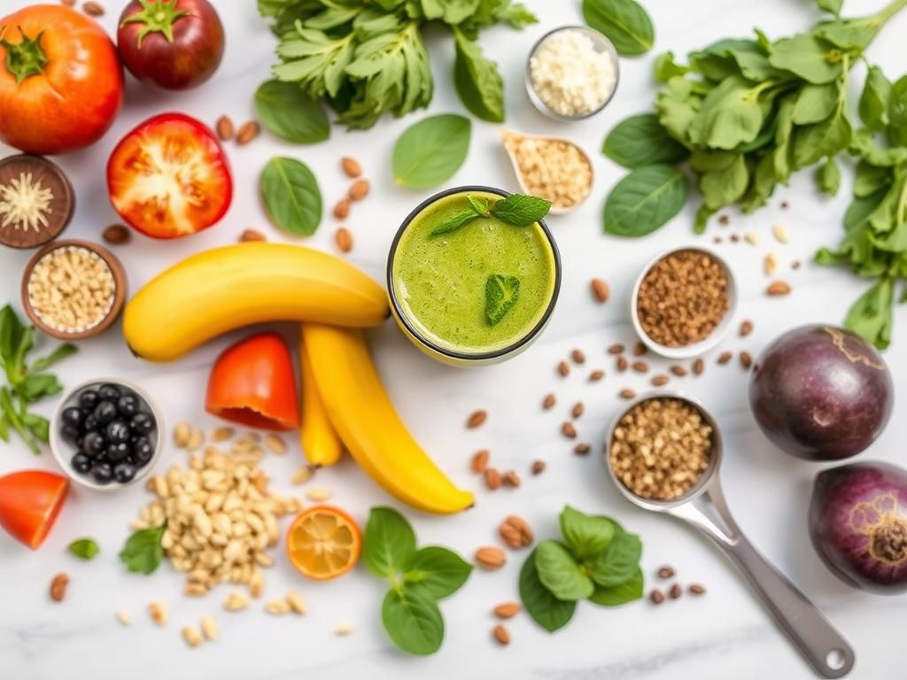spinach artichoke heart green smoothie