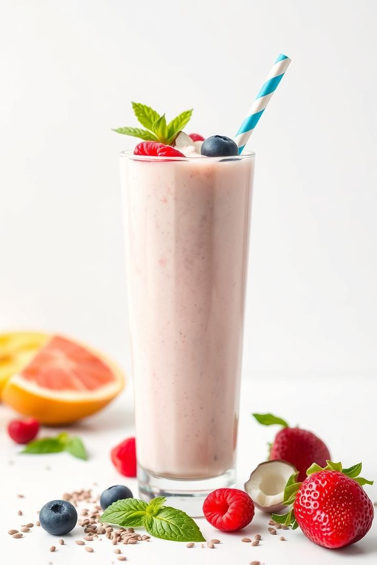 vanilla protein smoothie
